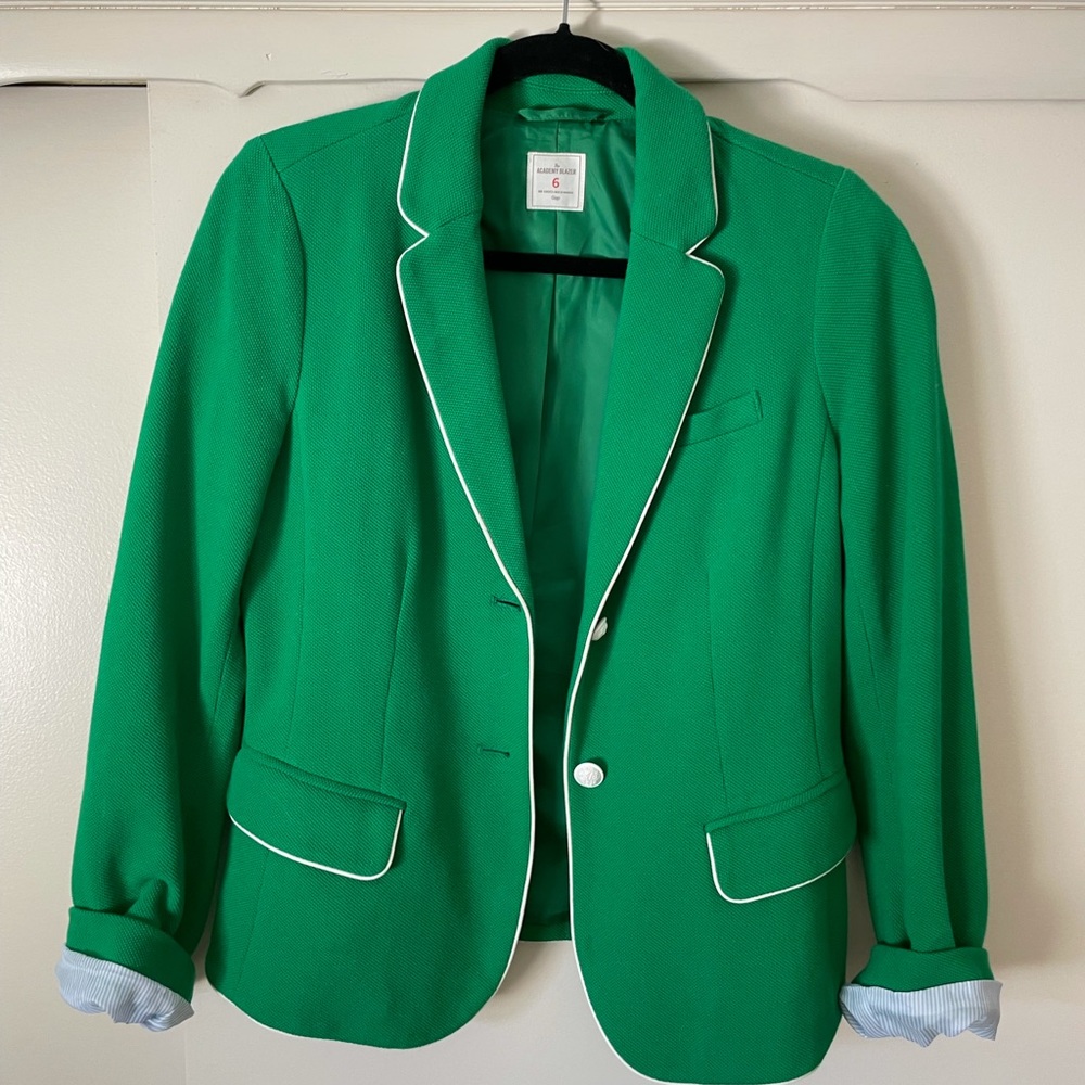 Kelly Green Gap Blazer Jacket Size 6